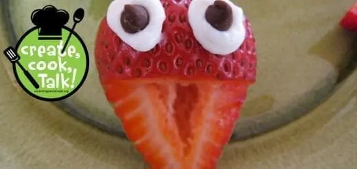 Cooking with Kids: Strawberry Heads