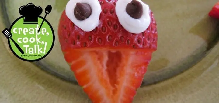 Cooking with Kids: Strawberry Heads