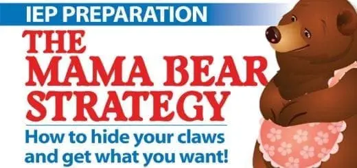 IEP Prep: Using the Mama Bear Strategy