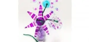 Shrinking Cup Flower Sculptures