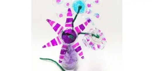 Shrinking Cup Flower Sculptures