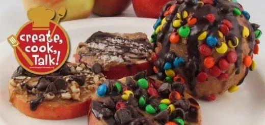 Cooking with Kids: “ Chocolate Caramel Apple ” Cookies
