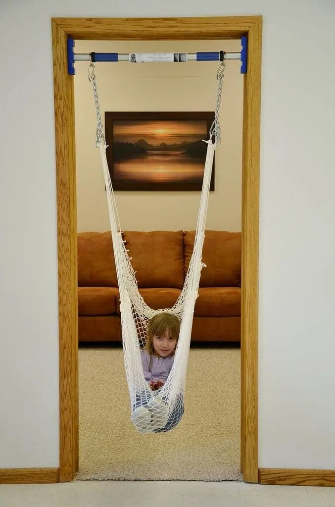 Rainy Day Indoor net swing