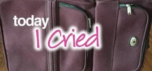 Today I Cried Special Moments