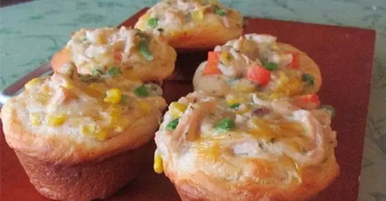 “Foodie” Fun for Kids: Chicken Pot Pie Cupcake