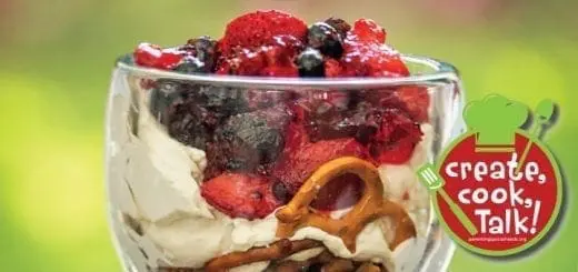 Cooking with Kids: Festive Pretzel Salad