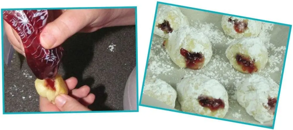 Easy Sufganiyot (Jelly Doughnuts) Step 3-4