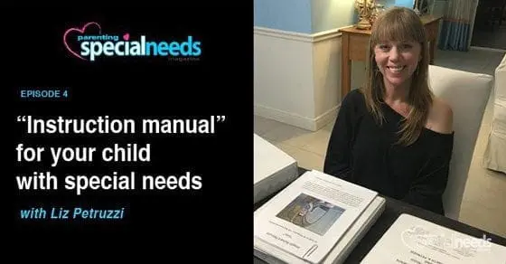 "instruction manual" for your child with special needs