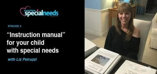 "instruction manual" for your child with special needs