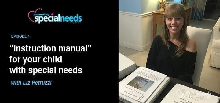 "instruction manual" for your child with special needs