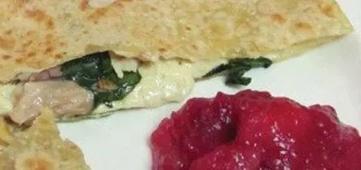 Cooking With Kids: Turkey Quesadillas & Cran-Apple Sauce