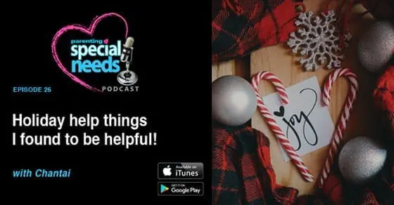 Holiday Help Things I Found to Be Helpful!