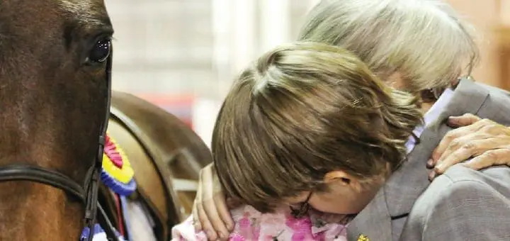 “Mom & Me” 2018 Cover Winner: Kathy, Evan & Nikki (Horse)