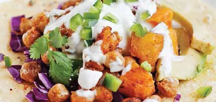 Is It Meatless Monday Or Taco Tuesday? Chickpea & Butternut Squash Tacos