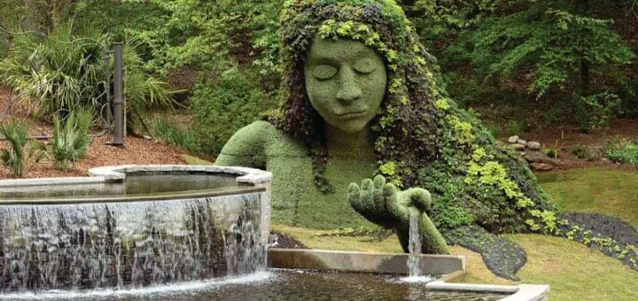 Mommys Timeout Atlanta Botanical Garden Beautiful Earth Goddess