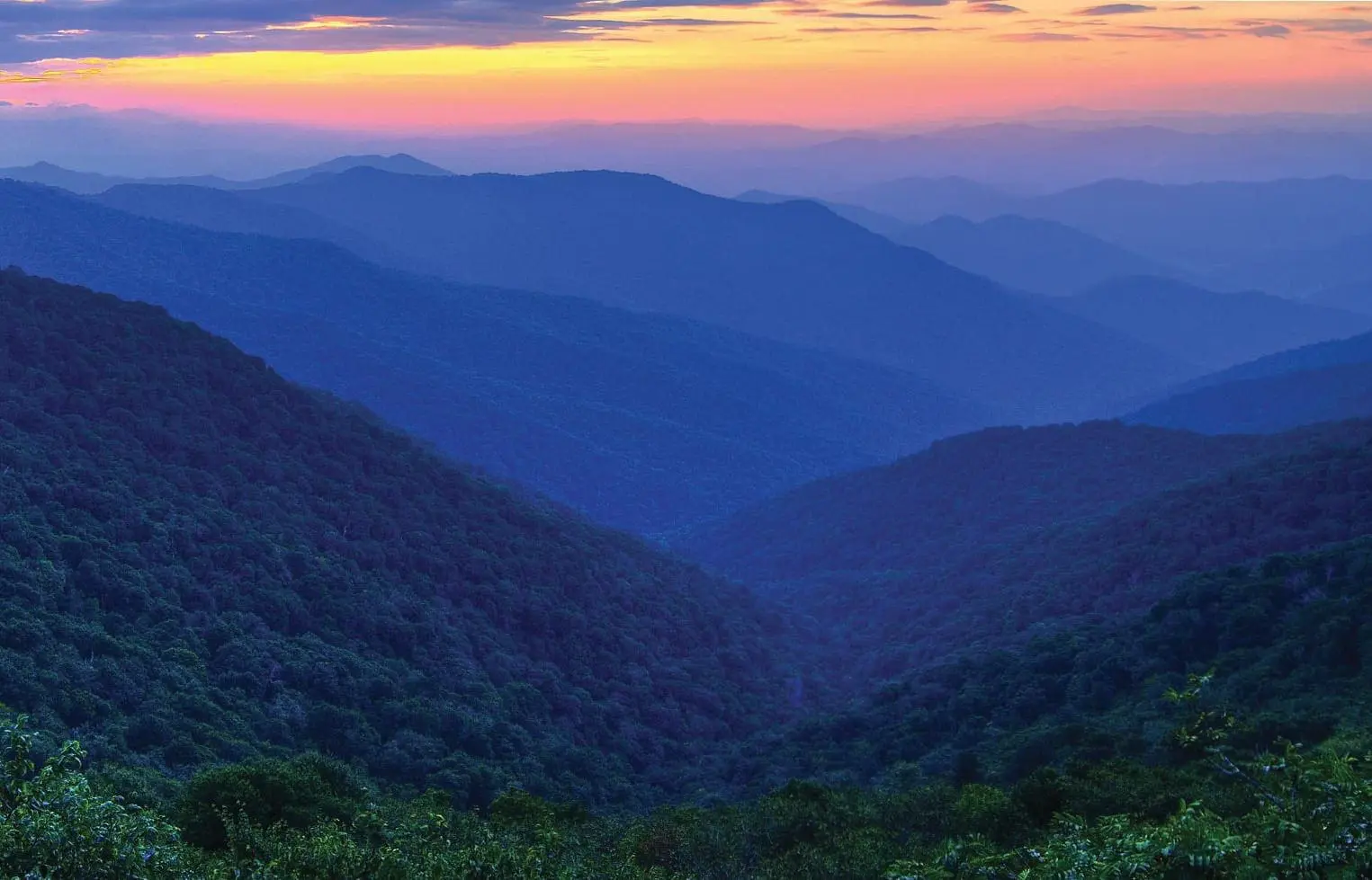 The Great Smoky Mountains of North Carolina