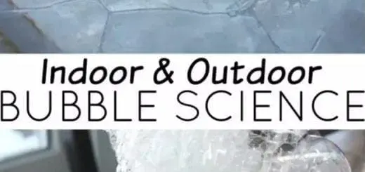 Science Fun Freezing Bubbles