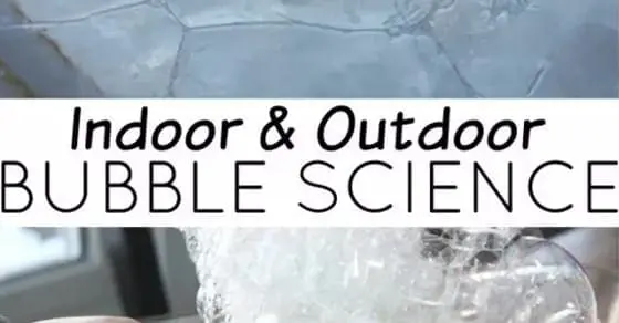 Science Fun Freezing Bubbles