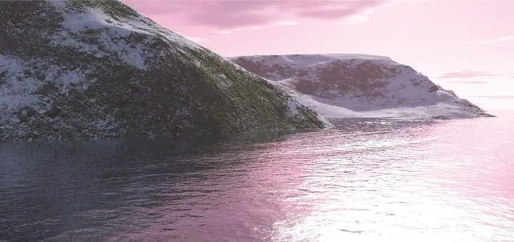 Mommys Timeout The Arctic at Sunrise