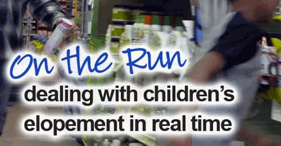 On the Run Dealing with Childrens Elopement in Real Time
