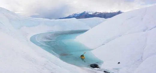 Mommys Timeout Alaskan Mountains Matanuska Glacier
