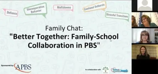 Family Chat Better Together Family School-Collaboration in PBS