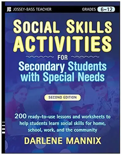 Social Skills Activities for Secondary Students with Special Need