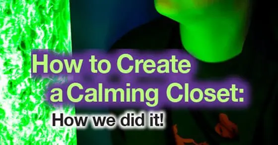 How to Create a Calming Closet How we did it!