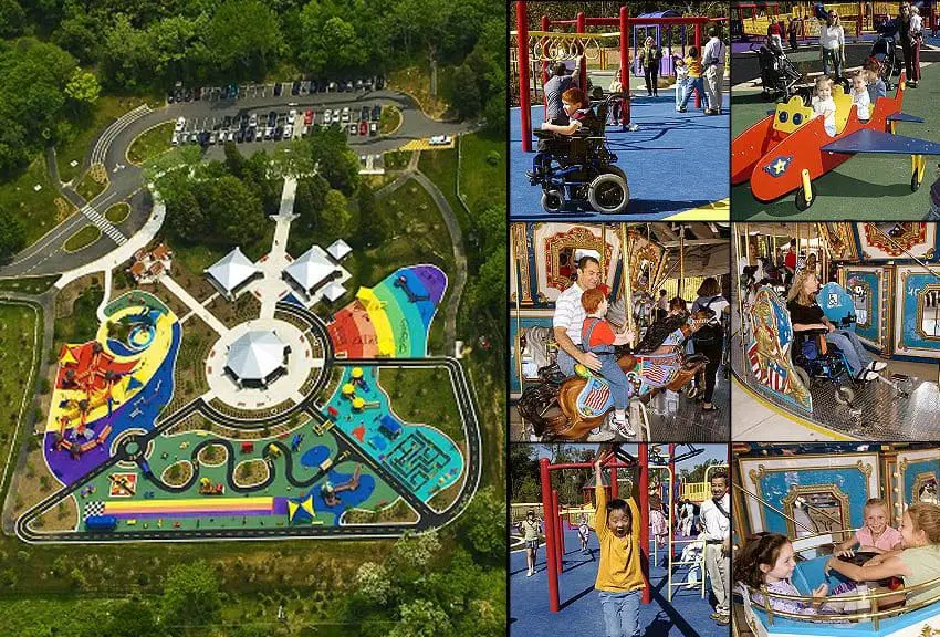 Clemyjontri Park in Fairfax County, Virginia