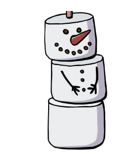 Marshmallow Snowman