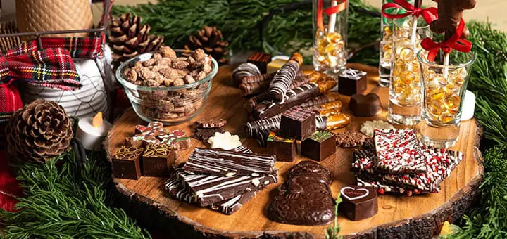 How to Create a Chocolate Charcuterie Board and Hot Chocolate Bar