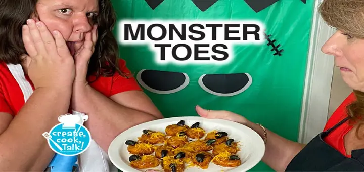 Create, Cook, Talk Monster Toes