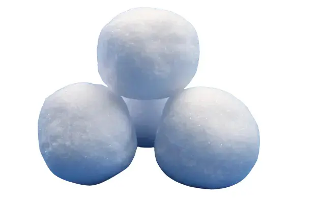 Fake snow balls