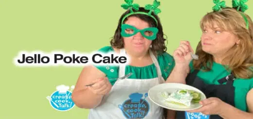 Create, Cook, Talk Jello Poke Cake