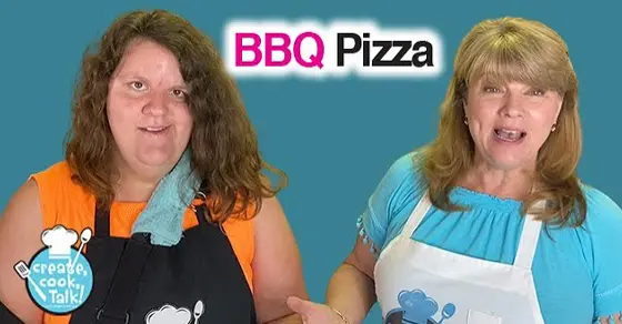 Cooking with Kids How to Make BBQ Pizza