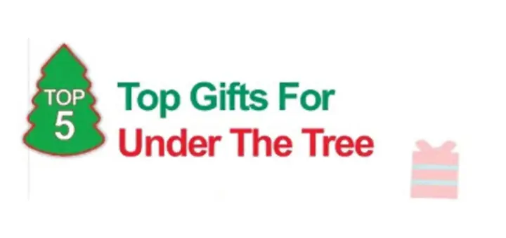 Top 5 Gifts For Under The Tree