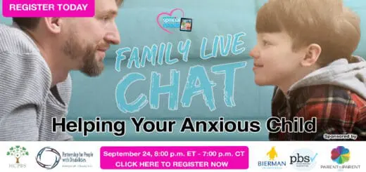 Family Chat Helping Your Anxious Child