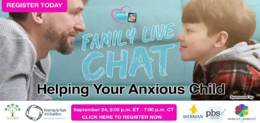 Family Chat Helping Your Anxious Child