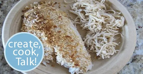“Foodie” Fun for Kids Panko Crusted Fish