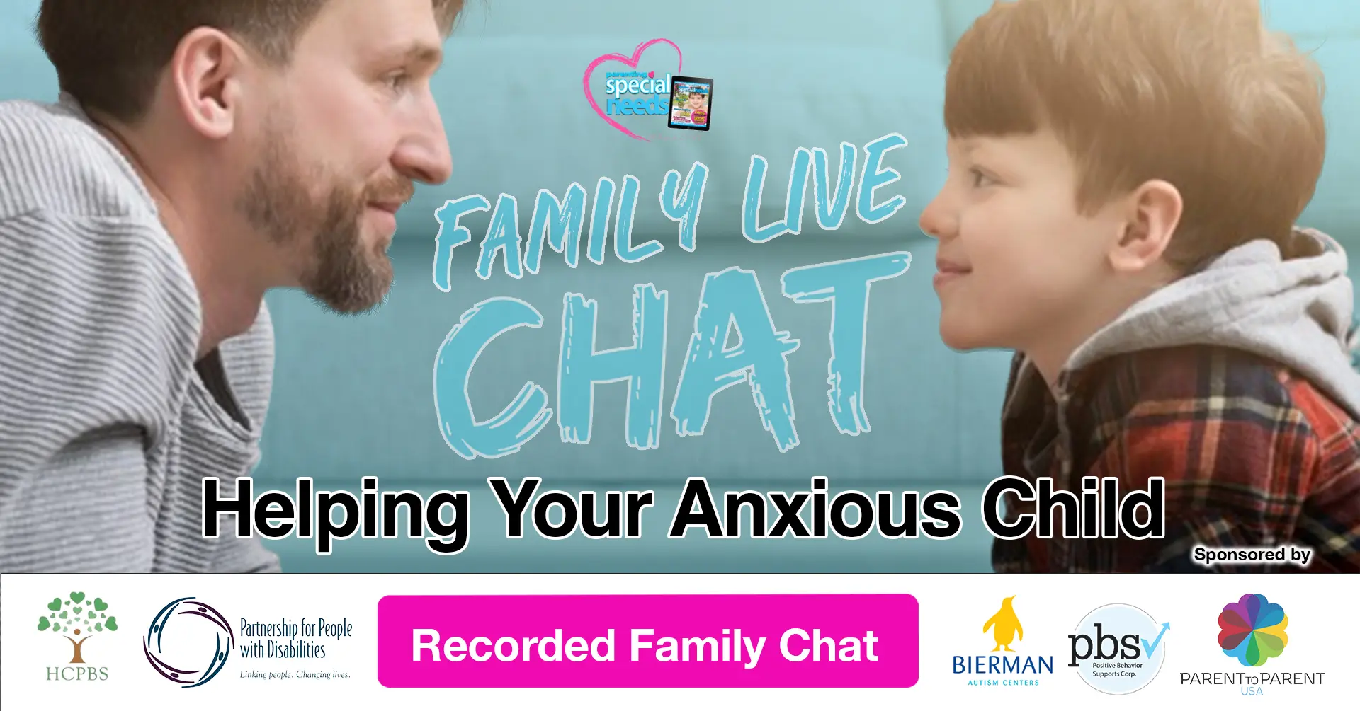 Family Chat Helping Your Anxious Child