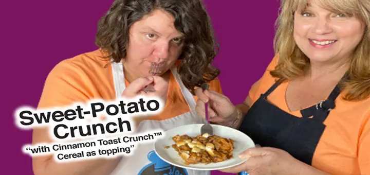 Create, Cook, Talk Candied Yam Crunch