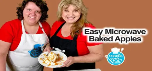 Create, Cook, Talk Easy Microwave Baked Apples