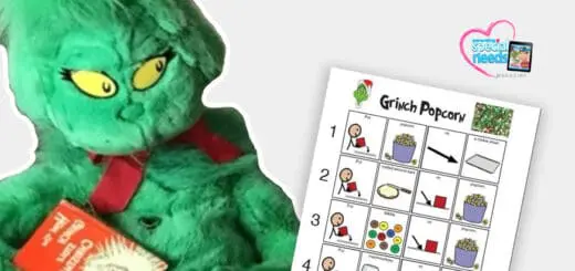Free Download Grinch Popcorn + Visual Recipe