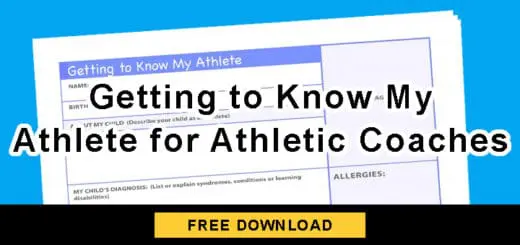 Getting to Know My Athlete for Athletic Coaches