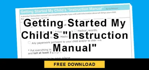 PSN Getting Started My Childs Instruction Manual