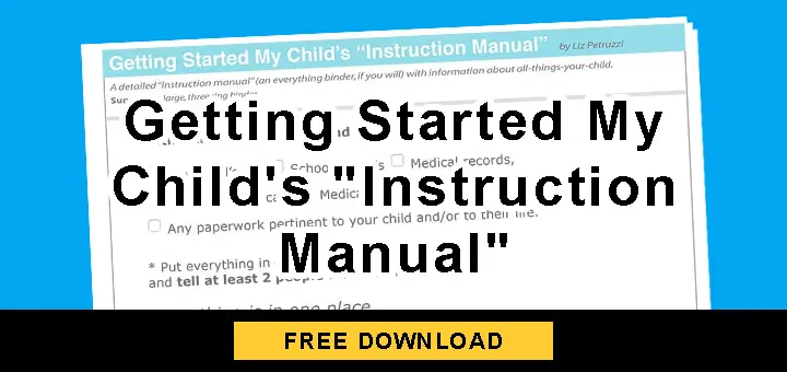 PSN Getting Started My Childs Instruction Manual