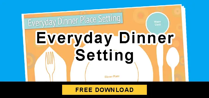 Everyday Dinner Setting