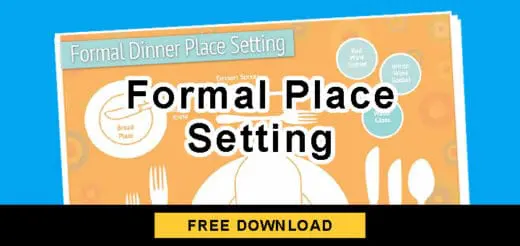 Formal Place Setting