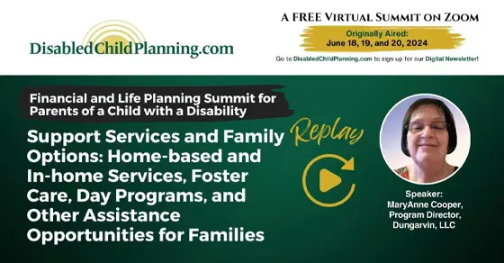 Support Services and Family Options - Home-based and In-home Services, and Other Assistance for Families