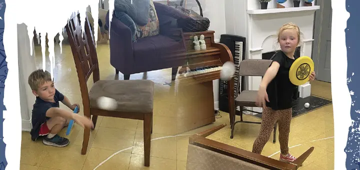 Indoor Snowball Fight